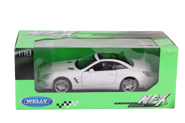 18046 WELLY 1 18 MERCEDES BENZ SL500 HARD ürün görseli 1