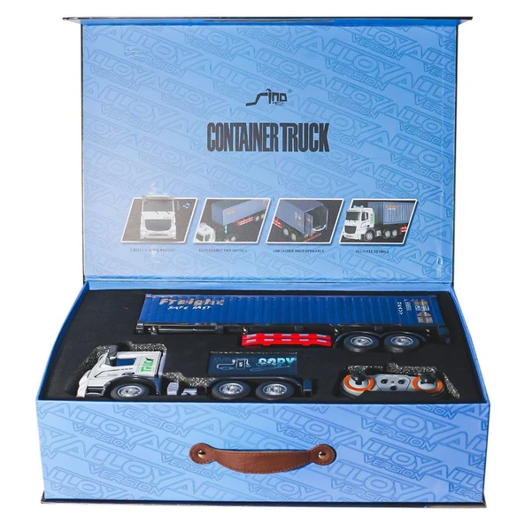HJ8006-1  Kumandalı Konteyner Tır -Gepettoys ürün görseli 1
