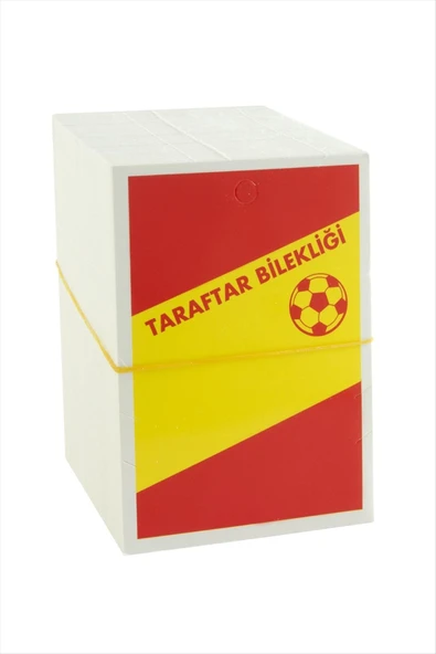 Taraftar Bileklik Kartı 200 Adet ürün görseli 1
