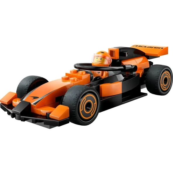 60442 Lego City McLaren Yarış Arabalı F1 Sürücüsü 86 parça +6 yaş ürün görseli 1