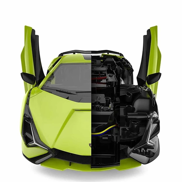 R/C 1/18 LAMBORGHİNİ SİAN BUİLDİNG KİT - Resim 3