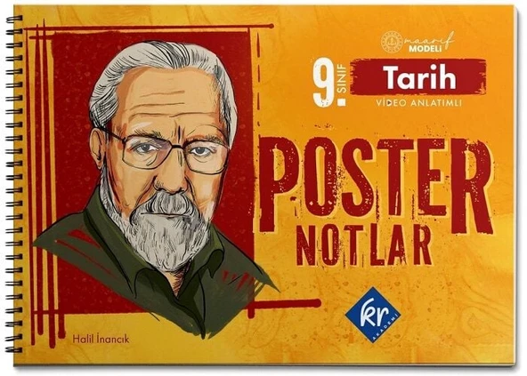 KR Akademi 9. Sınıf Maarif Modeli Tarih Poster Notlar KR Akademi Yayınları ürün görseli 1