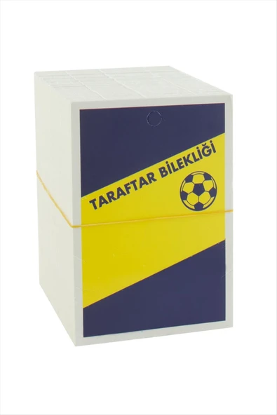 Taraftar Bileklik Kartı 200 Adet - Resim 2