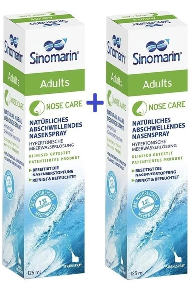 Sinomarin Adults Burun Spreyi 125 Ml 2'Li PAKET (SKT:03/2027) ürün görseli 1