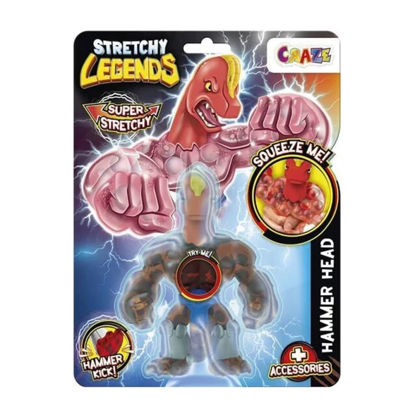 Stretchy Legends Hammer Head - Resim 2