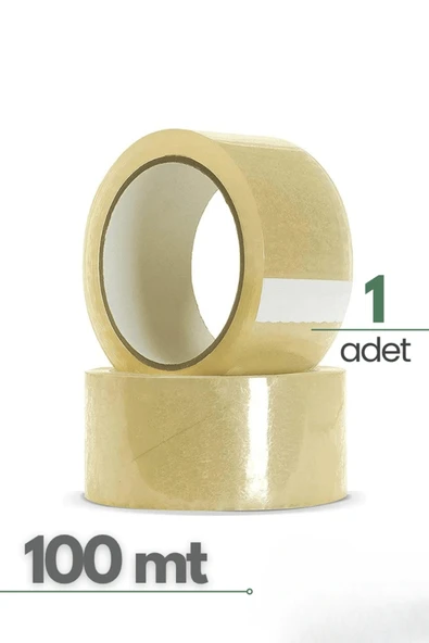 Güçlü Yapışkan Şeffaf Koli Bandı 45 mm X 100 mt MIT1281 ürün görseli 1