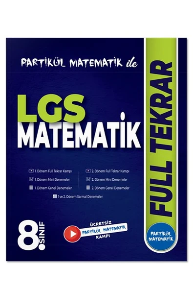 Partikül Matematik ile 8. Sınıf LGS Matematik Full Tekrar ürün görseli 1