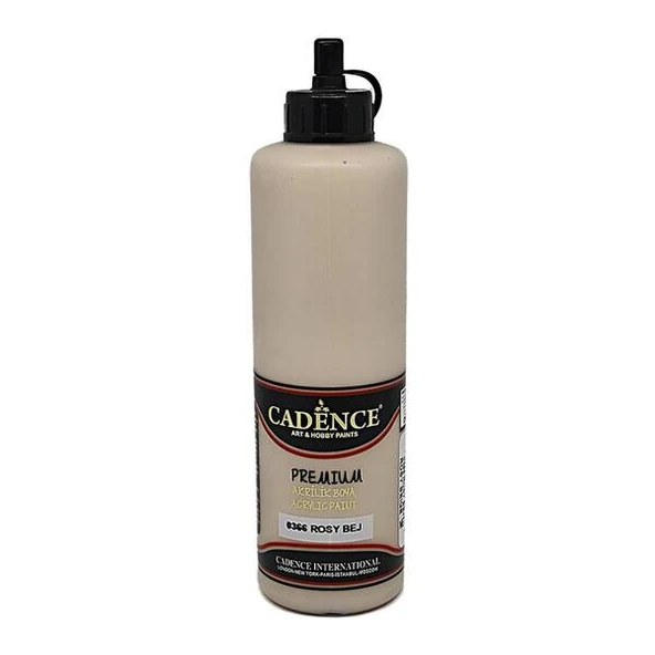 Cadence Akrilik Boya 0366 Rosy Bej 500ML Ahşap Boyası ürün görseli 1