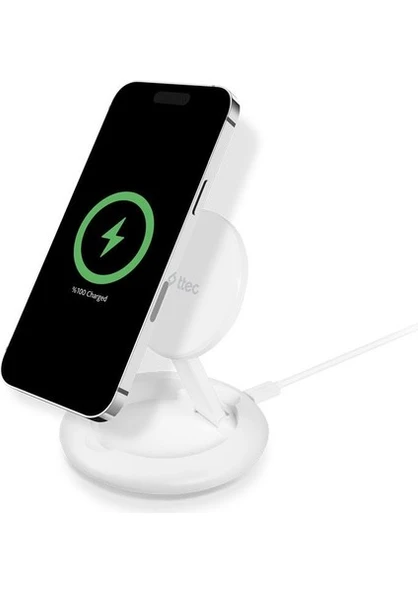Ttec Aircharger Up M Magsafe Uyumlu Kablosuz Hızlı Şarj Standı ürün görseli 1