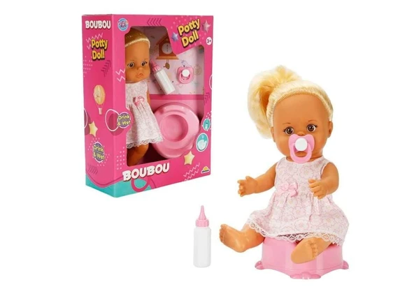 3452 Boubou Altını Islatan Bebek Seti 30 cm - Resim 2