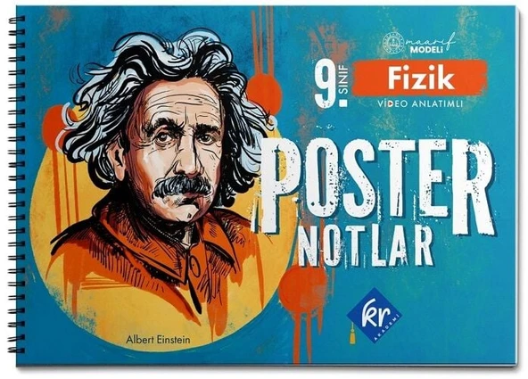 KR Akademi 9. Sınıf Maarif Modeli Fizik Poster Notlar KR Akademi Yayınları ürün görseli 1