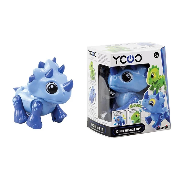 SIL 88592 Silverlit Sesli ve Işıklı Elektronik Robot Dino Heads Up -Necotoys ürün görseli 1