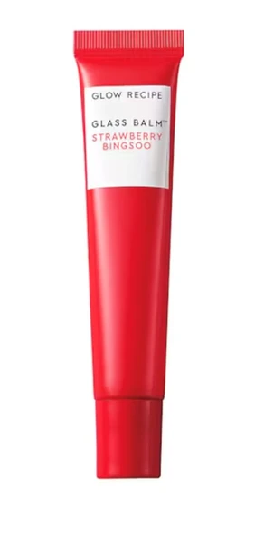 Glow Recipe Glass Balm - Dudak Bakımı Işıltılı & Nemlendirme 15 g - Strawberry Bingsoo ürün görseli 1
