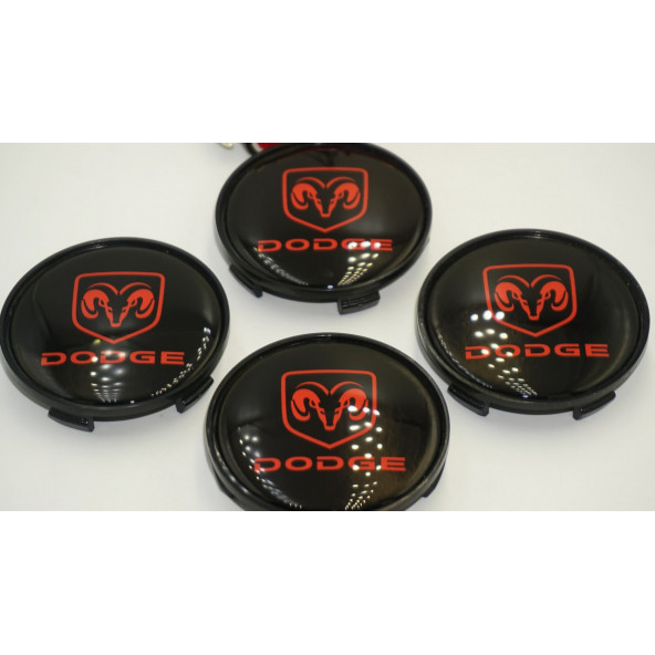 Dodge Jant Göbeği Kapak Seti 68mm - Resim 3