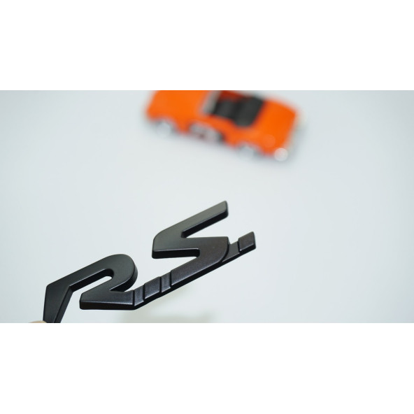 DK Tuning RS Bagaj 3M Siyah Metal Logo Arma Renault İle Uyumlu ürün görseli 1