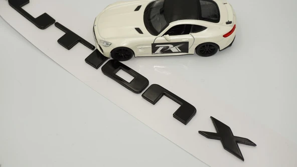 DK Tuning Lancer Evolution 10 Bagaj Siyah Yazı Logo Arma - Resim 3