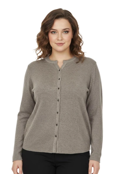 Kadın Yumoş Düğmeli Modelli Bluz BGL-ST05136 ürün görseli 1