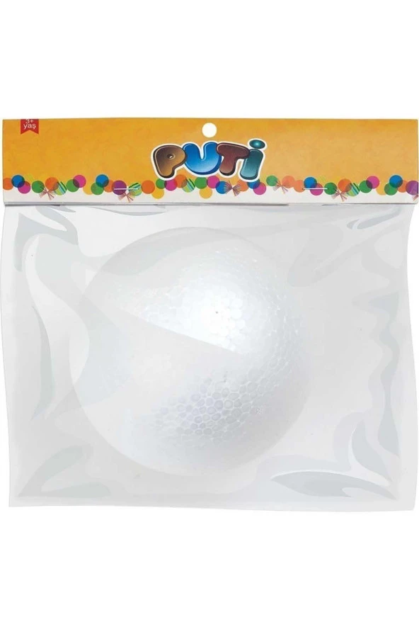Puti Köpük Top 15 CM Tekli ürün görseli 1