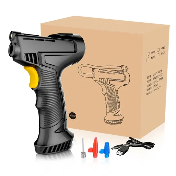 Araç Hava Pompası Model CZK-3665 70w (2818) - Resim 3