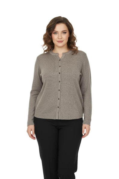 Kadın Yumoş Düğmeli Modelli Bluz BGL-ST05136 - Resim 10