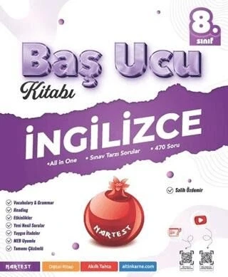 Nartest 8.Sınıf İngilizce Başucu Kitabı ürün görseli 1