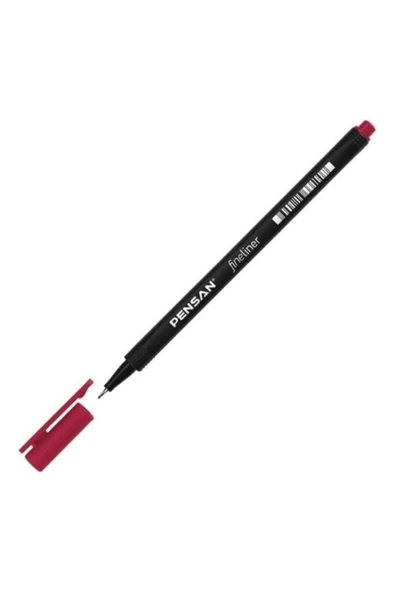 Pensan 6500 Fineliner 0.4 Mm Vişne ürün görseli 1