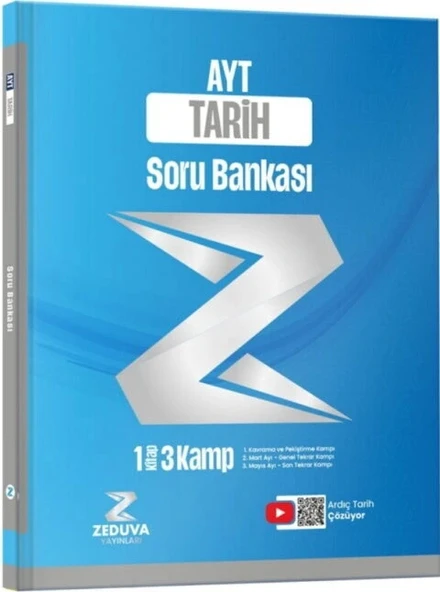 AYT TARİH SORU BANKASI ZEDUVA ürün görseli 1