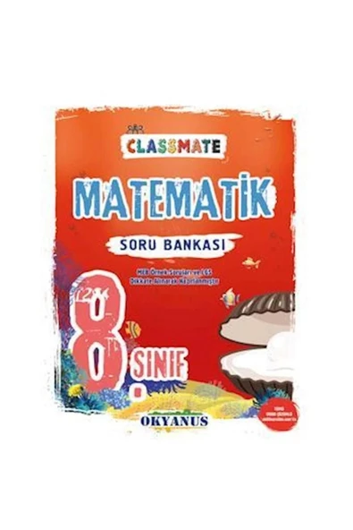 Okyanus 8.Sınıf Matematik Clasmate Soru Bankası ürün görseli 1