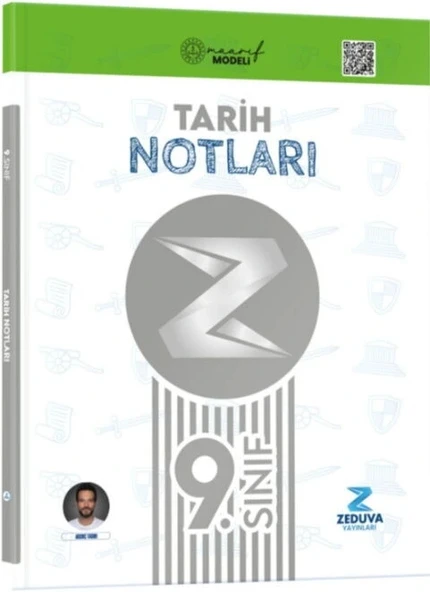 9. Sınıf Maarif Modeli Tarih Notları Zeduva ürün görseli 1