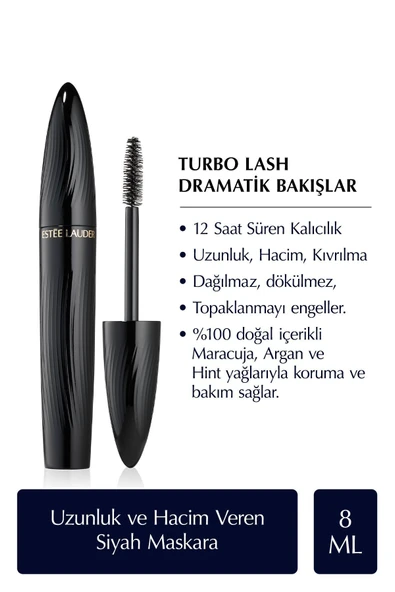Turbo Lash Volume + Length 01 Siyah Maskara ürün görseli 1