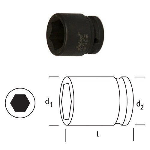 OSAKA LN14S09 LOKMA 1/4" 9 mm ürün görseli 1