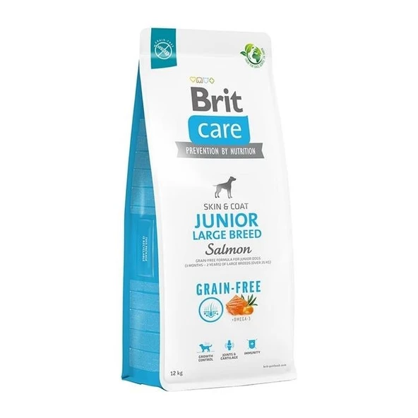 Brit Care Junior Somonlu Patatesli Tahılsız Büyük Irk Yavru Köpek Maması 12 Kg ürün görseli 1