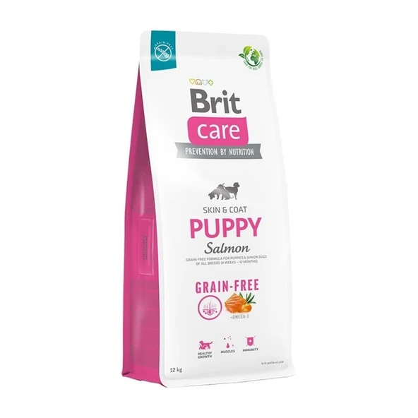 Brit Care Puppy Somonlu Tahılsız Tüm Irklar Yavru Köpek Maması 12 Kg ürün görseli 1