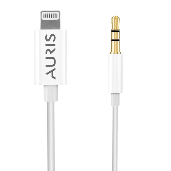 Auris AU08 Lightning - 3.5mm 1m AUX Kablo ürün görseli 1