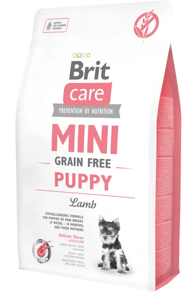 Brit Care Tahılsız Kuzu Etli Mini Irk Yavru Köpek Maması 2 Kg ürün görseli 1