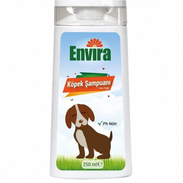 Envira Köpek Şampuanı Kısa Tüylü Irklara Özel 250 ml ürün görseli 1