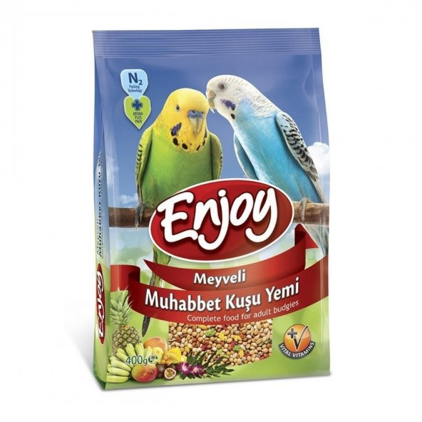 Enjoy Muhabbet Meyveli Kuş Yemi 400 Gr ürün görseli 1