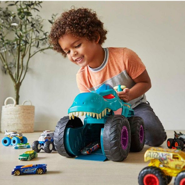Orjinal Hot Wheels Monster Trucks Araba Yiyen Mega Wrex GYL13 ürün görseli 1