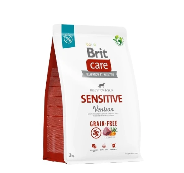 Brit Care Sensitive Digestion & Skin Geyikli Tahılsız Yetişkin Köpek Maması 3 Kg ürün görseli 1