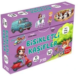 2. - 3. Sınıf Bisikletli Kaşifler (10 Kitap) ürün görseli 1