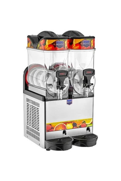 Remta 2'li Slush (Buzlaş) Makinesi-12+12 LT - ST26 ürün görseli 1