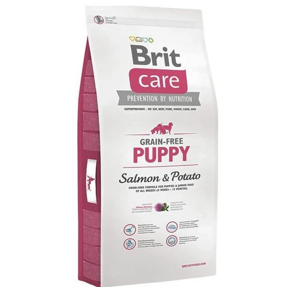 Brit Care Tahılsız Somonlu ve Patatesli Yavru Köpek Maması 3 Kg ürün görseli 1