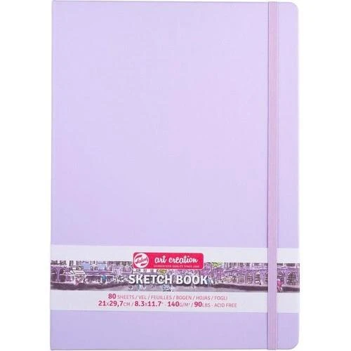 SKETCHBOOK PASTEL VIOLET 21X29,7CM ürün görseli 1