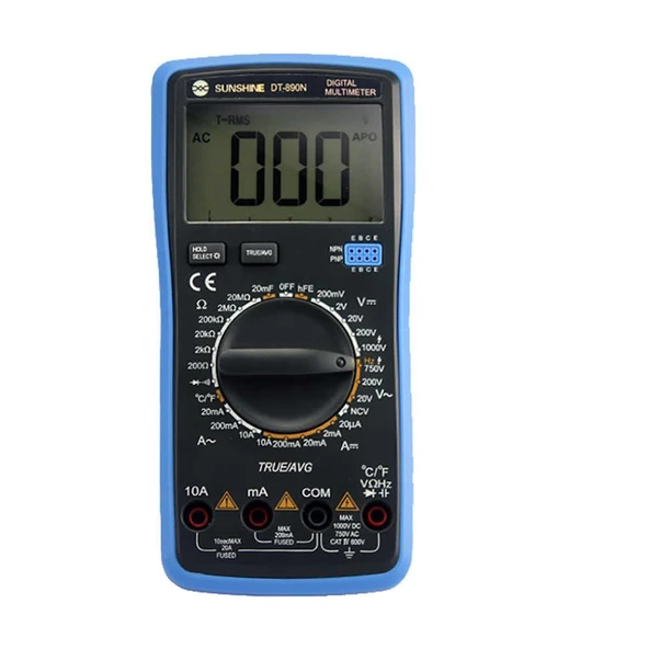 Sunshine DT-890N Profosyonel Digital Multimetre Ölçü Aleti ürün görseli 1