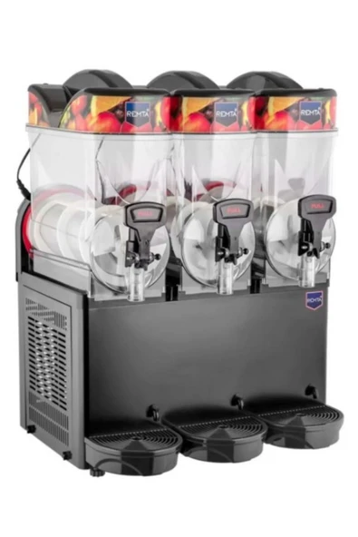 Remta Üçlü Slush (Buzlaş) Makinesi-12+12+12 LT-ST27 ürün görseli 1