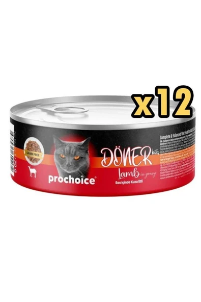 Döner Bites Kuzulu Yetişkin Kedi Konservesi 70 GR x 12 Adet ürün görseli 1