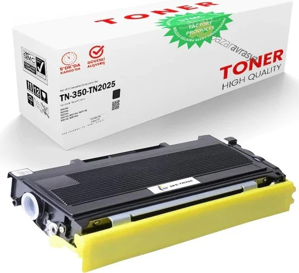 Nevada For Brother TN-2025 Muadil Toner 2.500 Sayfalık Yüksek Kapasiteli, HL2040, FAX2820, MFC7820 ürün görseli 1