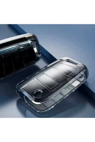 YıldızTuning Volkswagen Polo Şeffaf-Füme Anahtar Kılıfı 2015-2025 ürün görseli 1