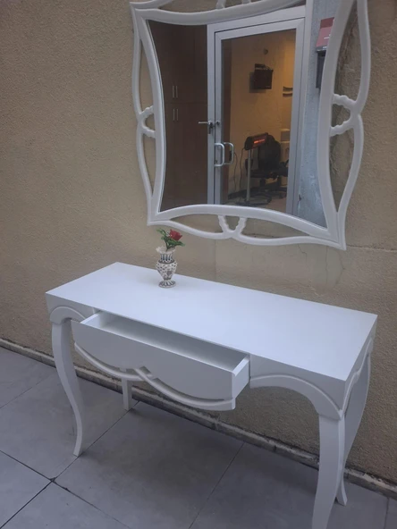 Dresuar 90544CNC Çökertme Model Windows Ayna Lake Beyz Tabla Kayn Aslan Ayk ürün görseli 1