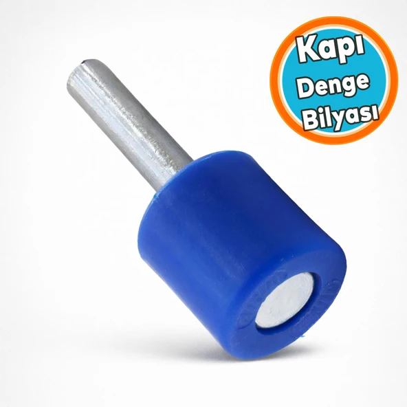 Sürgülü Sürmeli Demir Kapı Dış Bahçe Kapısı PVC Denge Bilyası Tekerleği Makara Plastik Metal Uç ürün görseli 1